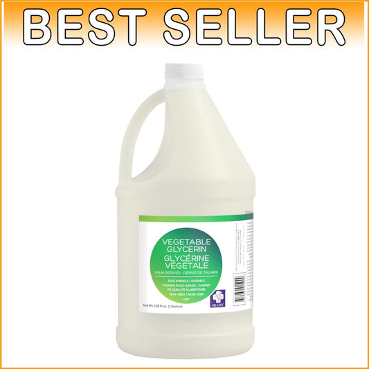 Sustainable 1 Gallon Vegetable Glycerin - Natural Humectant for DIY Skin & Soaps
