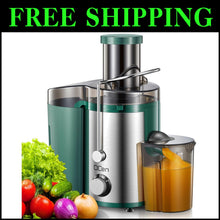 Load image into Gallery viewer, Dishwasher Safe Juicer Machine with Wide Mouth &amp; 2 Speeds – Effortless Juicing