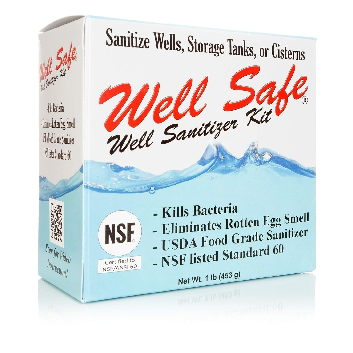 USDA Approved Well Sanitizer Kit - Easy Water Purification for Safe Drinking