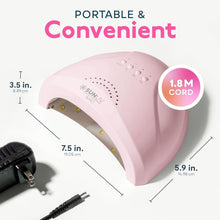 Load image into Gallery viewer, Professional Gel Nail Dryer with Auto Sensor &amp; Removable Base, Stylish Baby Pink