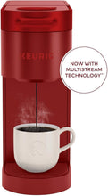 Load image into Gallery viewer, Fast Brewing Scarlet Red K-Slim Coffee Maker - Energy Efficient &amp; Space-Saving