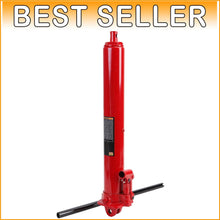 Load image into Gallery viewer, Hydraulic Long Ram Jack - 3 Ton Capacity with Glide-Action Pump &amp; Clevis Base
