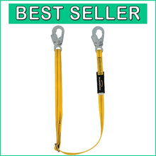 Load image into Gallery viewer, Durable 4-6 Feet Adjustable Yellow Lanyard for Enhanced Safety and Positioning