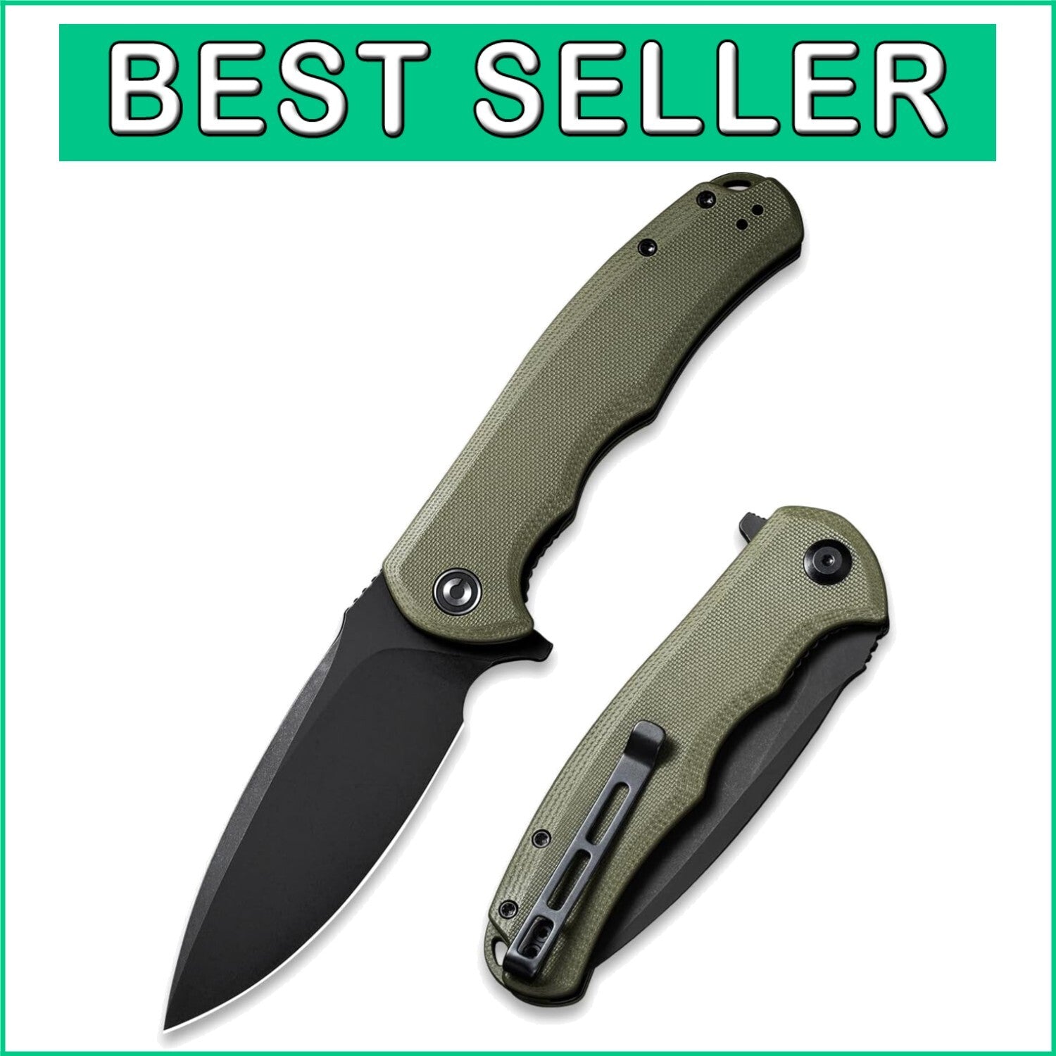 Durable Folding Praxis Knife with Smooth Opening - Perfect for Camping & Hiking