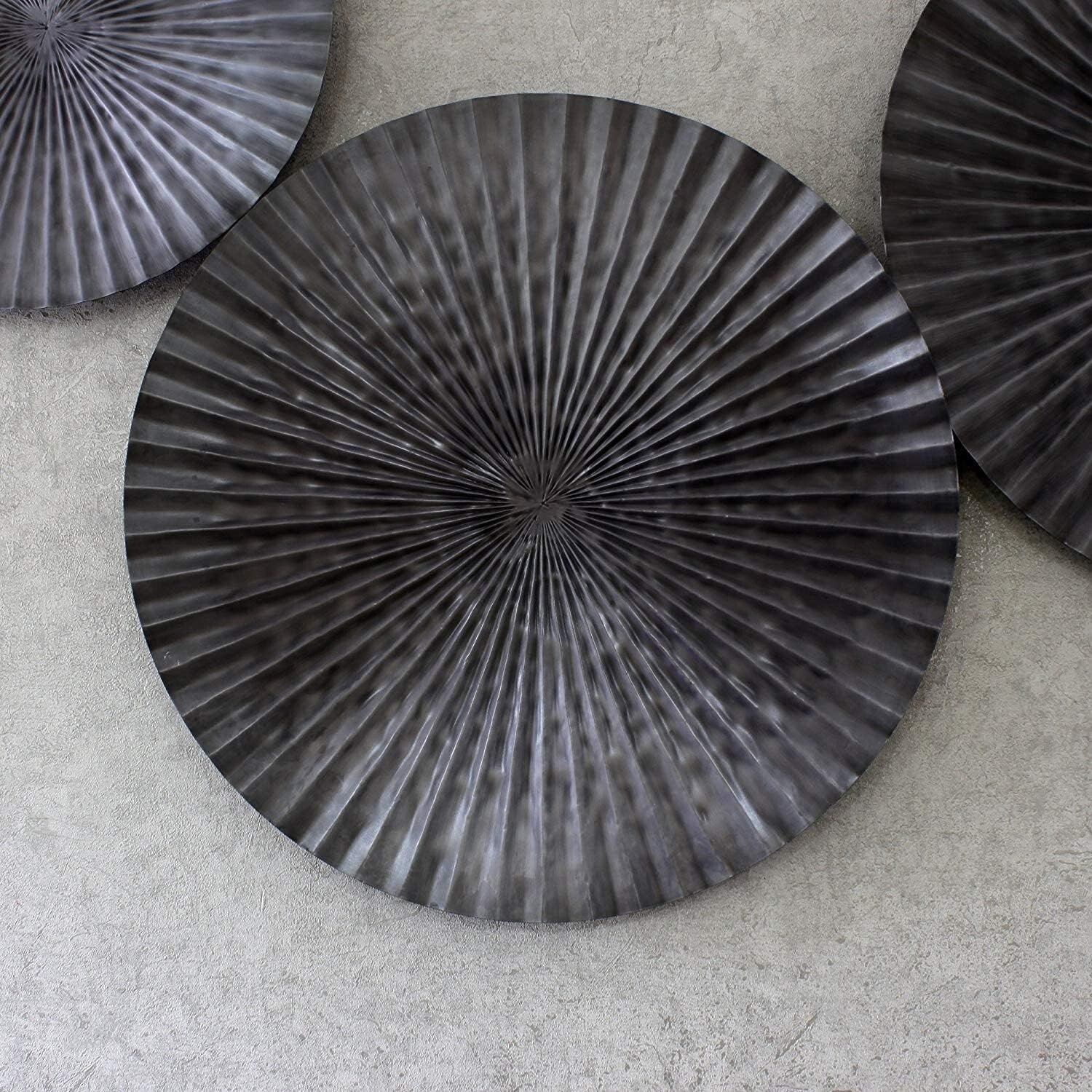 Sunburst Wall Hanging Art in Antique Zinc - Ideal Gift and Home Decoration