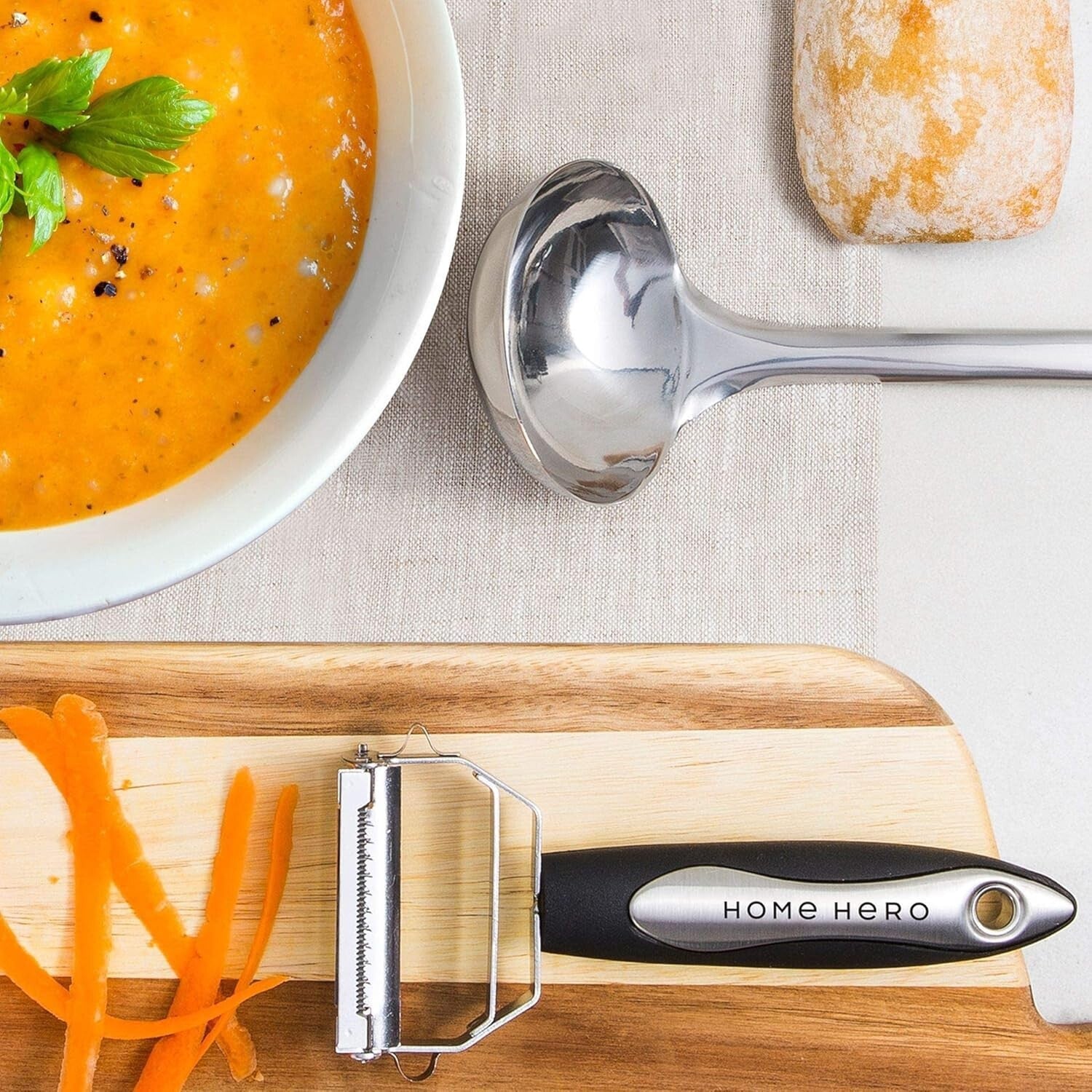 41-Piece Stainless Steel Kitchen Utensils Set - Heat Resistant, Nonstick Gadgets