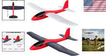 Load image into Gallery viewer, Creative 2-Pcs 33.8" Foam Glider Airplanes - STEM Outdoor Play &amp; RC Conversion
