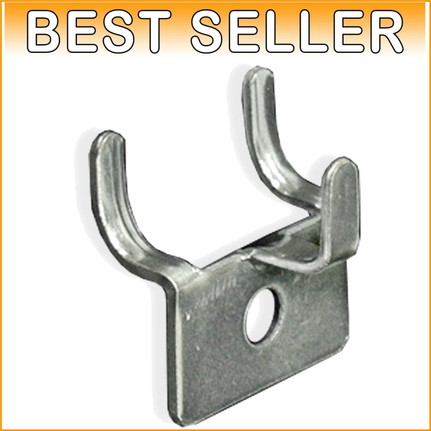 Durable 100 Piece Metal Hook Set - Perfect for Pegboard and Slatwall Displays