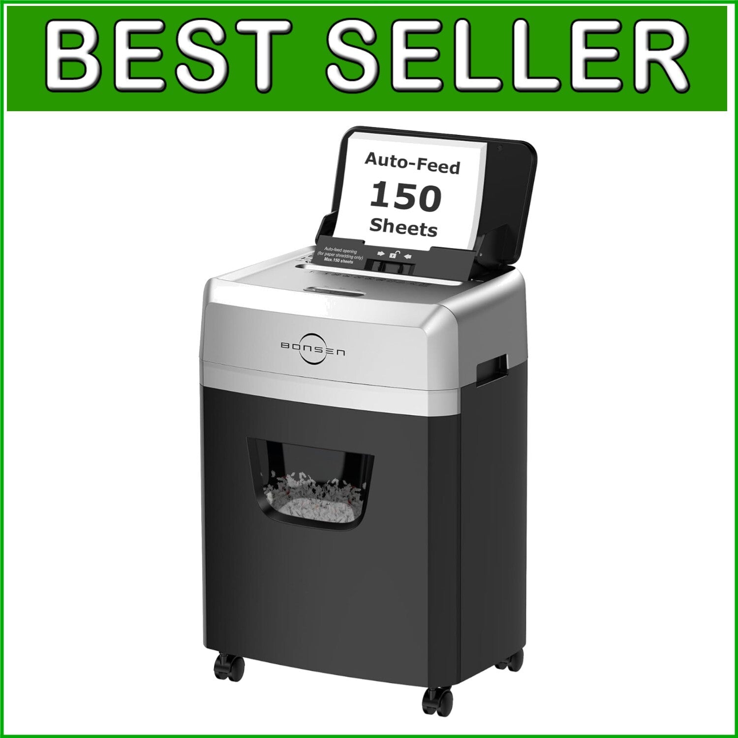 Efficient Heavy Duty Shredder with Micro-Cut Technology for Maximum Security