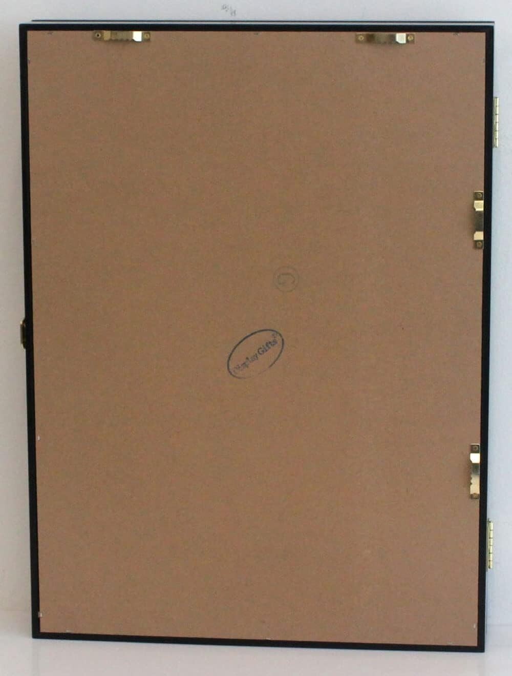 Elegant Black Finish Medal Shadow Box - Perfect for Military Medals and Pins