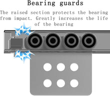 Load image into Gallery viewer, Versatile 4PCS 8-Wheel Trolley Roller Assembly for Strut Channels – Heavy Load