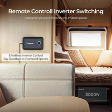 Load image into Gallery viewer, Portable 12V DC to 120V AC Power Inverter with Built-in USB and Multiple Outlets