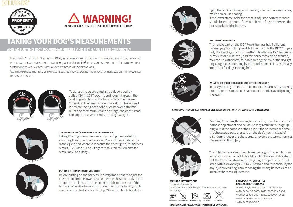IDC Powerharness Camouflage Design - Size 2 Dog Harness for Adventure & Safety