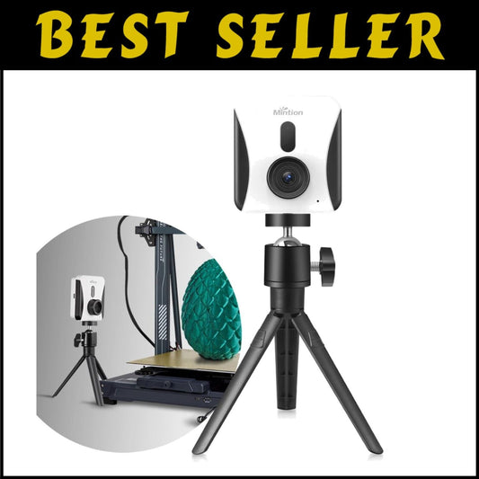 High-Quality 1080p 3D Printer Camera - Monitor & Control Your Prints Anytime