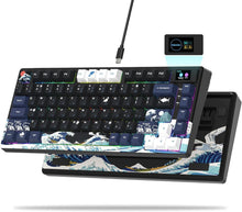 Load image into Gallery viewer, Womier S-K80 - Premium RGB Mechanical Keyboard with Visual Multimedia Screen