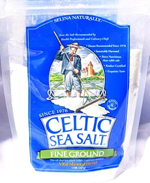 Versatile Fine Ground Sea Salt - 48 oz. of Authentic Taste, 6 Resealable Bags