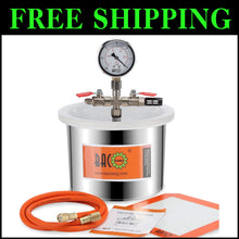 Load image into Gallery viewer, Professional 1.5 Gallon Vacuum Chamber with Transparent Lid for Quality Finish