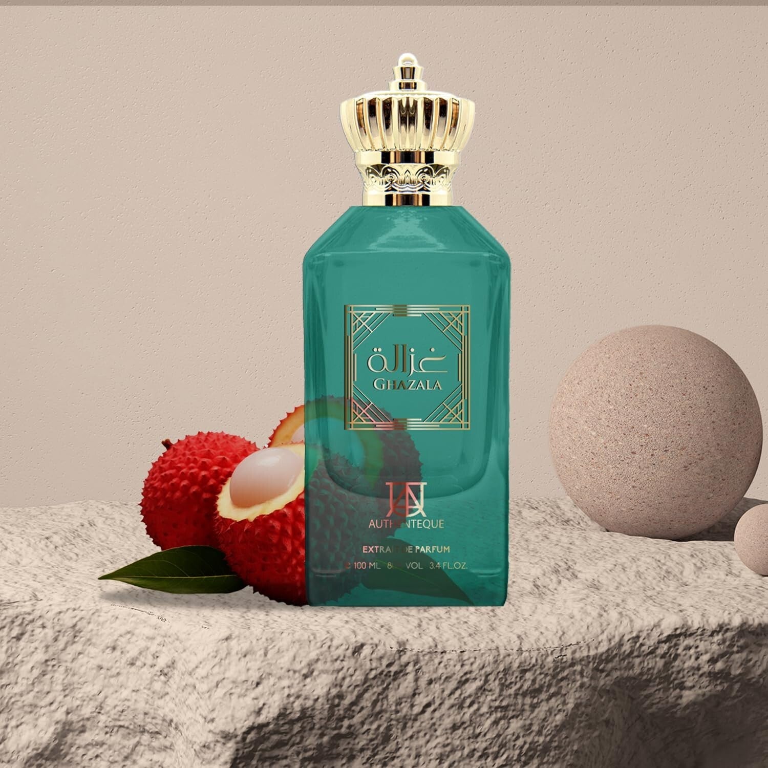 Ghazala 3.4 Fl Oz EDP - Turkish Rose, Peony & Vanilla – Elegant Fragrance