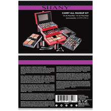 Load image into Gallery viewer, Beginner's All-in-One Makeup Case - 45 Eyeshadows, Lip Gloss &amp; Brushes Included