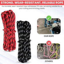 Load image into Gallery viewer, 48” High Reach Tree Limb Hand Saw with Ropes &amp; Pouch - Effortless Branch Cutting