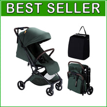 Load image into Gallery viewer, Gold Award Winning Lightweight Baby Travel Stroller - One-Handed Fold, 11.6 lbs