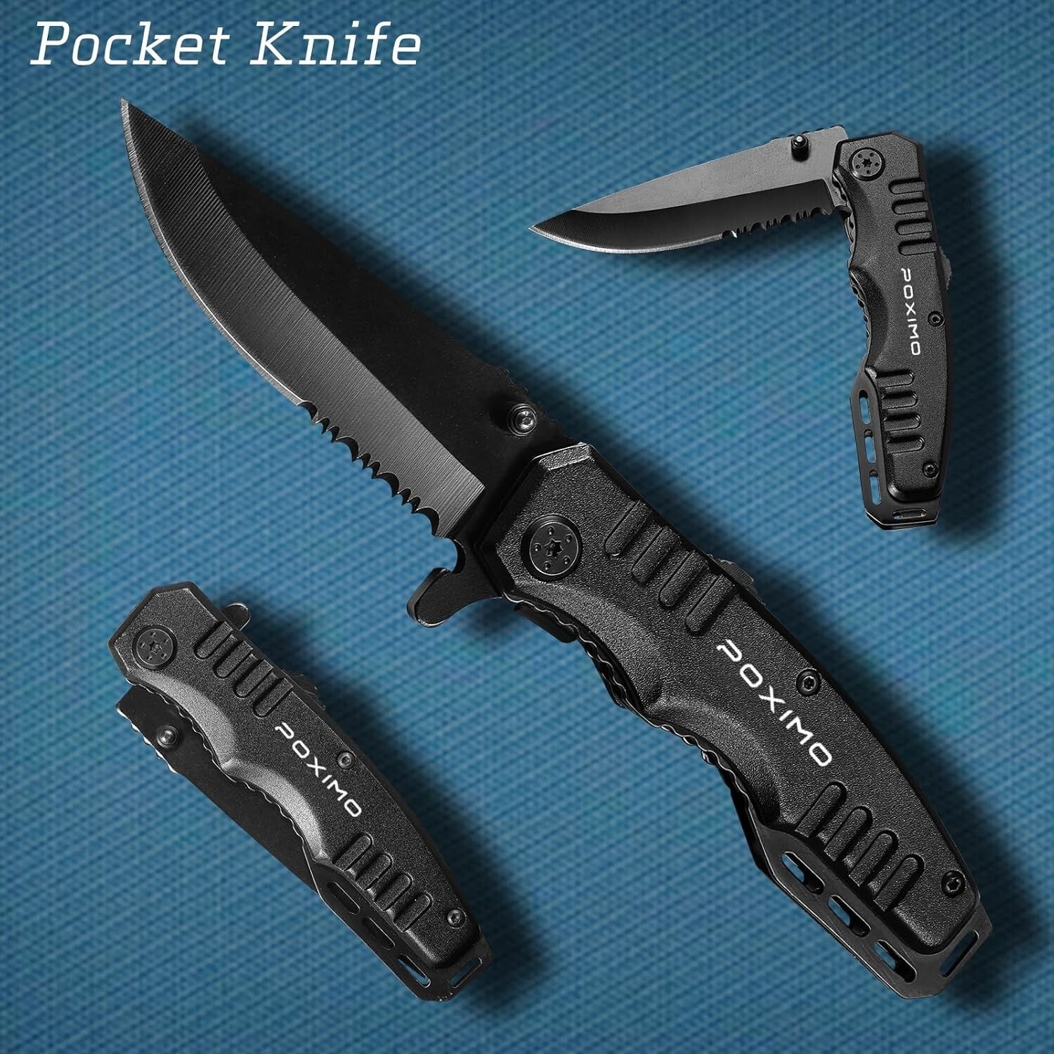 Compact Multitool Gift Set - 14-in-1 EDC Kit with Tactical Pen & Pocket Knife