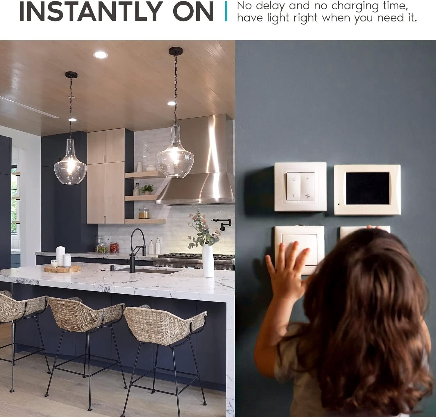 6 Pack Dimmable A19 LED Light Bulbs, 3500K Natural White, Enclosed Fixture Rated