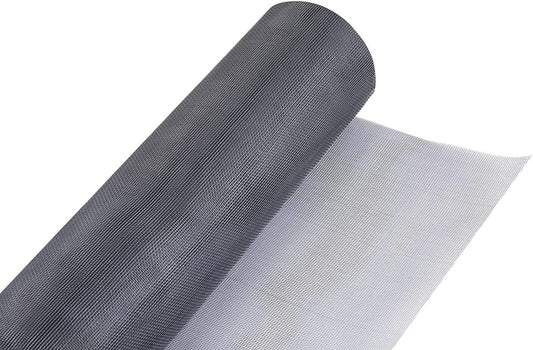 Durable Silver Grey Fiberglass Screen Roll for Custom Window & Door Screening