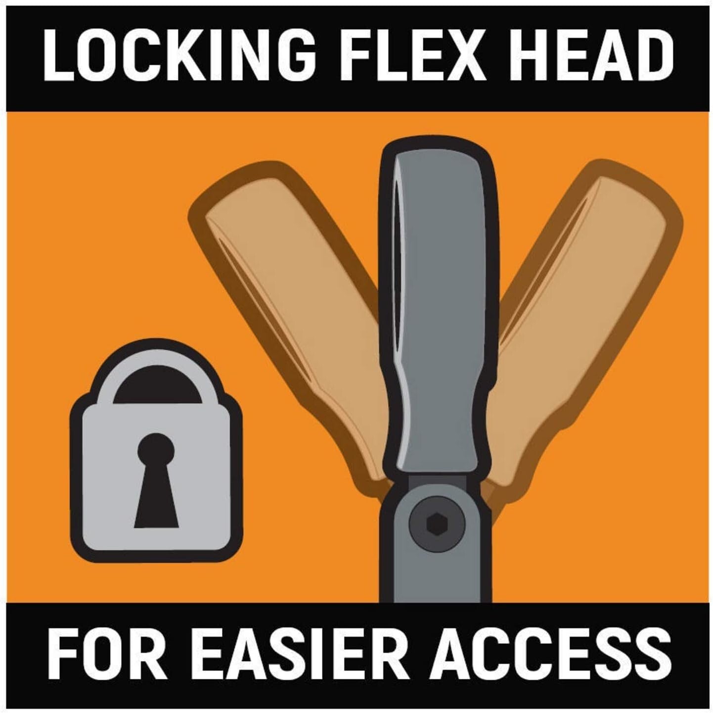 Versatile 12 Pc. Locking Flex Head Metric Wrenches - Ideal for Confined Spaces