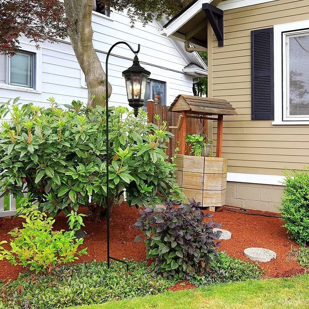 Multi-Purpose 65in Heavy Duty Shepherd Hooks – Perfect for Garden Decor & Events