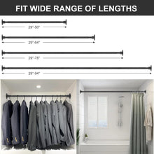 Load image into Gallery viewer, Sturdy Wall-Mounted Adjustable Curtain Rod - 29-93 Inches, Rustproof Design