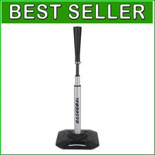Load image into Gallery viewer, Professional Quality Batting Tee - Flexible Top &amp; Adjustable Height 24.5-42"