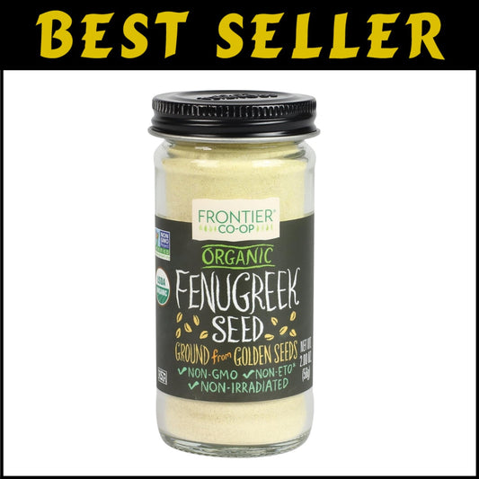 Versatile Organic Ground Fenugreek Seed - 2 Ounce, Perfect for Baking & Cooking