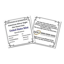 Load image into Gallery viewer, 10 x 1 oz American Eagle Silver Bullion Coins in Original Tube - 2024 Edition