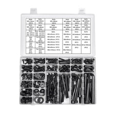 Load image into Gallery viewer, Versatile 434 Pcs Black Alloy Steel Screw &amp; Nut Set for Home and DIY Projects