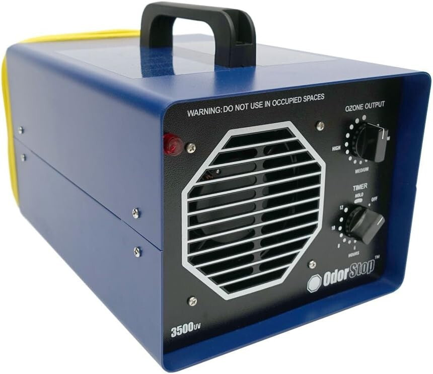 Ozone Ionizer for 3500 sq ft - Eliminates Smoke and Pet Odors Effectively