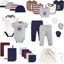Load image into Gallery viewer, Comprehensive 25pc Baby Starter Set - Unisex Cotton Clothing for Infants