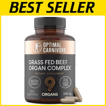 Load image into Gallery viewer, Convenient Beef Organ Capsules - 180 Count for Superior Nutritional Support