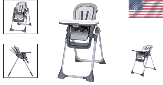 Sit Right 2.0 3-in-1 High Chair in Cozy Grey - Dishwasher-Safe & Adjustable