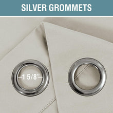Load image into Gallery viewer, Thermal Insulated Blackout Curtains 100"W x 96"L - Elegant Room Divider Solution