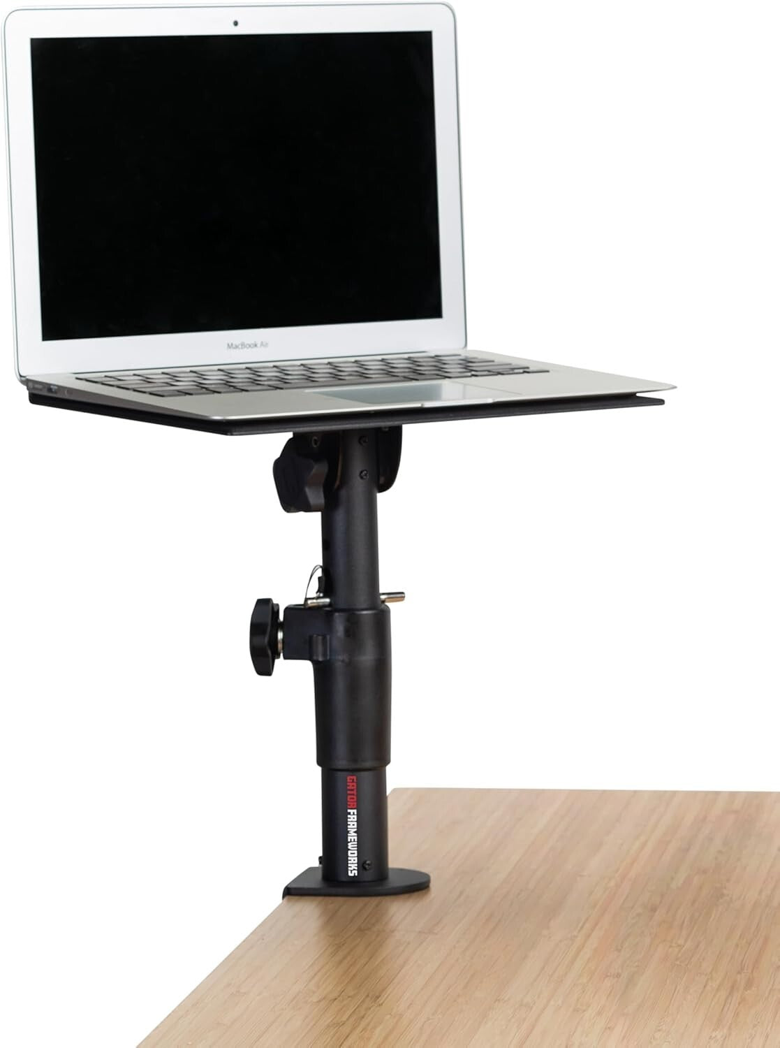 Adjustable Clamp-On Studio Monitor Stands - Elevate Your Audio Experience