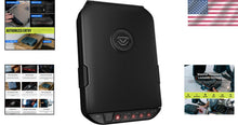 Load image into Gallery viewer, Secure Rugged LifePod 2.0 Handgun Case with LED Keypad &amp; Biometric Lock