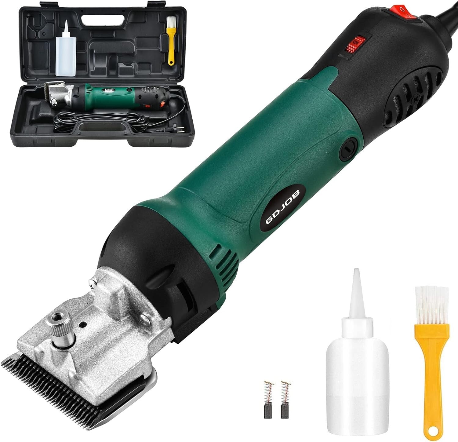 Versatile Livestock Clippers with Variable Speed - Perfect for Professional Care