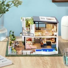Load image into Gallery viewer, 1:24 Scale DIY Dollhouse with Furniture and Music: Magical Crafting Experience