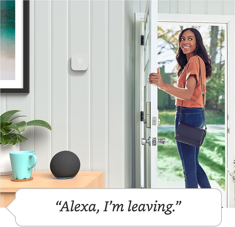 Amazon Smart Thermostat - Energy-Efficient Control with Alexa Integration