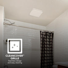 Load image into Gallery viewer, Efficient 60 CFM Exhaust Fan with Seamless Design - Ideal for Bathrooms