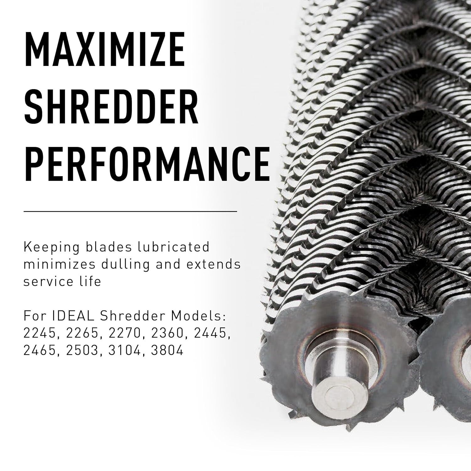 Extend Your Shredder's Life with 4 Pints of Ideal Non-Toxic Lubricant Oil