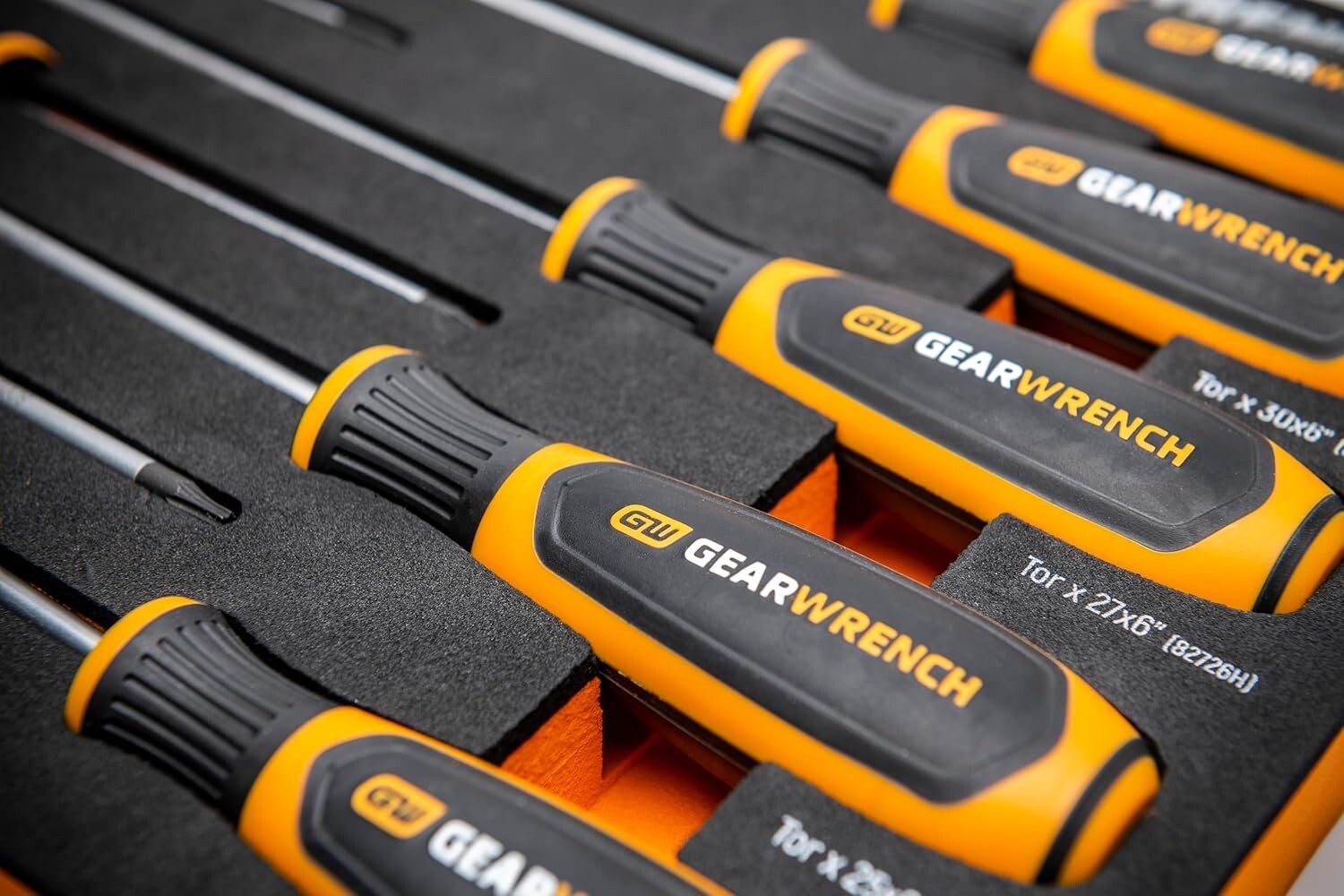 Ergonomic 10-Piece Torx Screwdriver Set in Foam - Perfect for Home Improvement