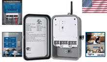 Load image into Gallery viewer, Outdoor Wireless Pool Timer - 40A 120-277 VAC, Smart Control for Heating Systems