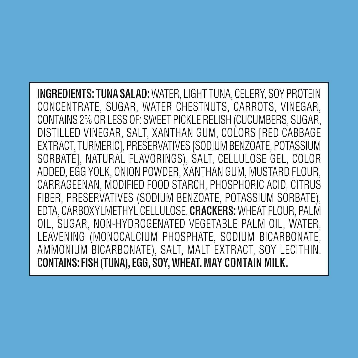 12-Pack Ready-to-Eat Tuna Salad Kits with Crackers - Quick & Delicious Meals